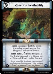 Earth's Inevitability